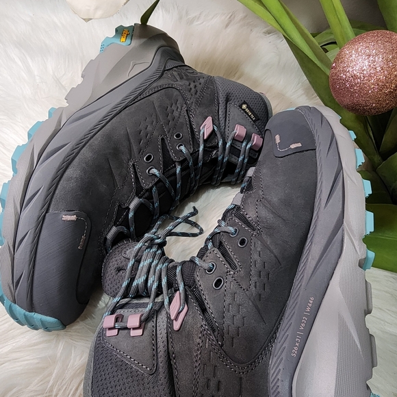 HOKA ONE ONE Blue Kaha 2 GTX Womens new - Picture 3 of 8